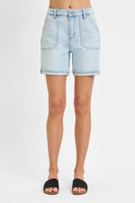 Risen High-Rise Patch Pocket Short