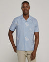 7 Diamonds Ciro Camp Shirt - Dusk Blue