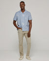 7 Diamonds Ciro Camp Shirt - Dusk Blue