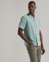 7 Diamonds Vance Camp Shirt - Seafoam