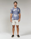 7 Diamonds Daytona Camp Shirt - Storm Blue