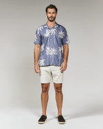 7 Diamonds Daytona Camp Shirt - Storm Blue