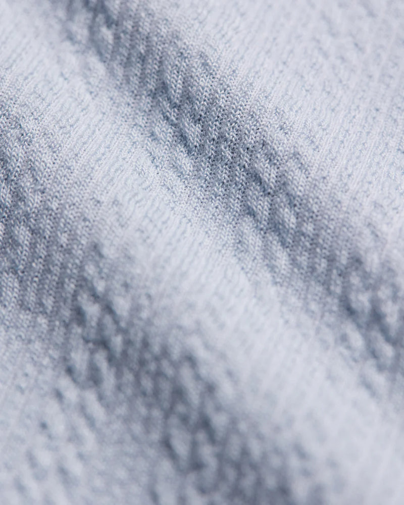 7 Diamonds Vaughn Camp Shirt - Light Blue
