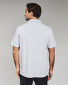 7 Diamonds Vaughn Camp Shirt - Light Blue