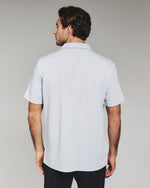 7 Diamonds Vaughn Camp Shirt - Light Blue