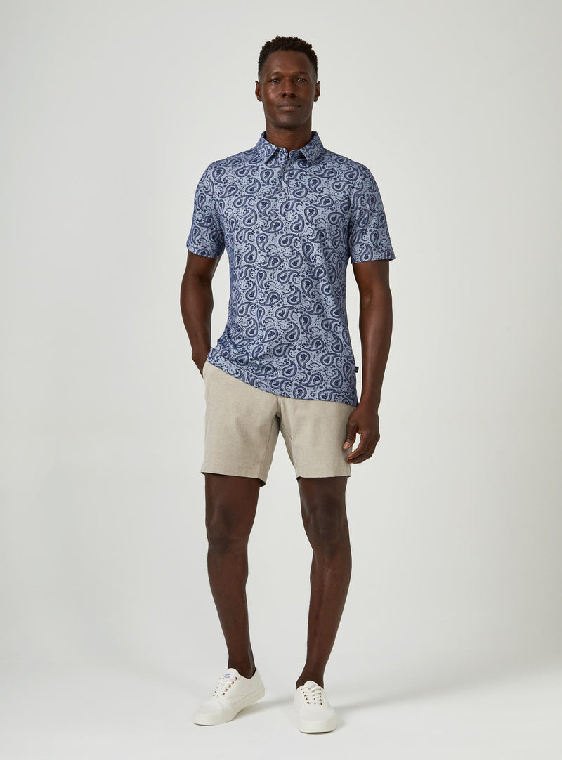 Palmer Polo Steel Blue