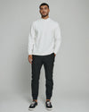 7 Diamonds Rev Quarter Zip- Natural
