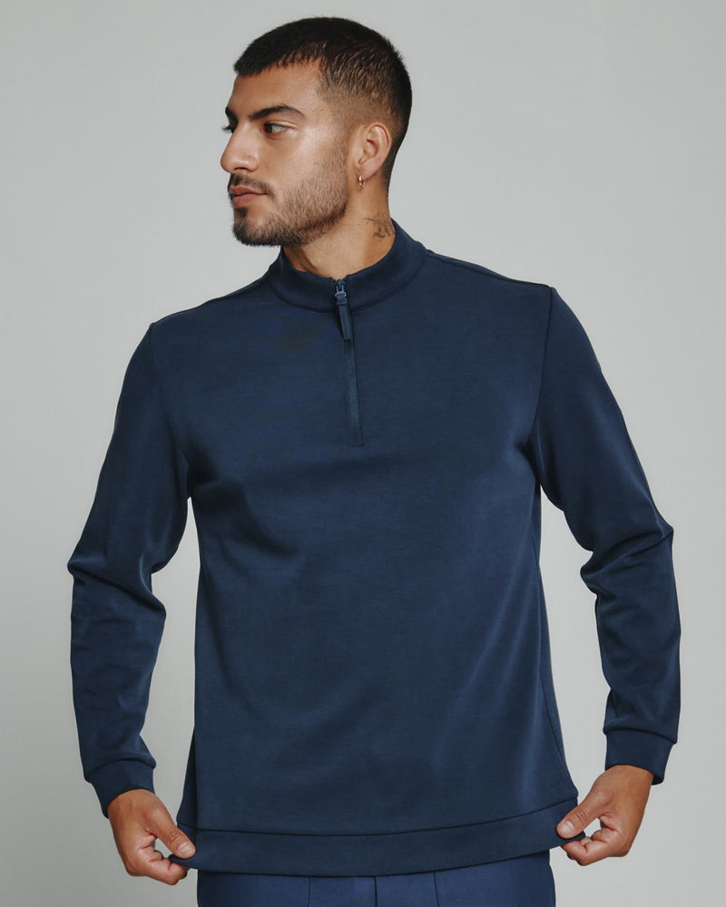 7 Diamonds Rev Quarter Zip