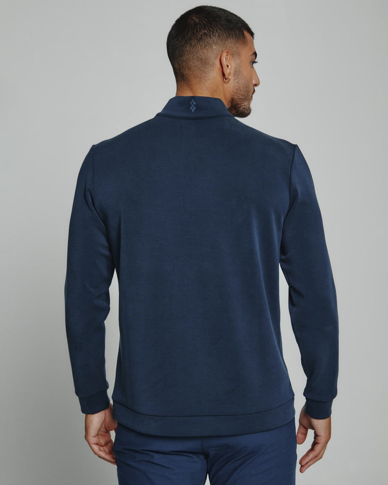 7 Diamonds Rev Quarter Zip