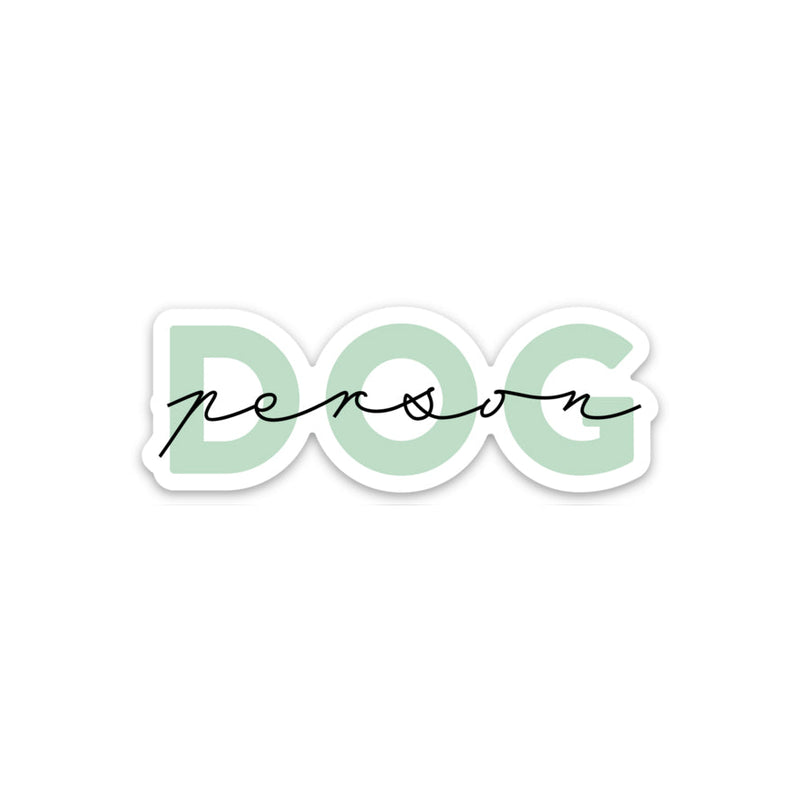 Dog Person Sticker