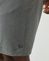 7 Diamonds Momentum Hybrid Short - Grey