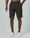 7 Diamonds Momentum Hybrid Short- Black