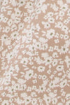 Print Tiered Midi Skirt