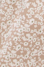 Print Tiered Midi Skirt