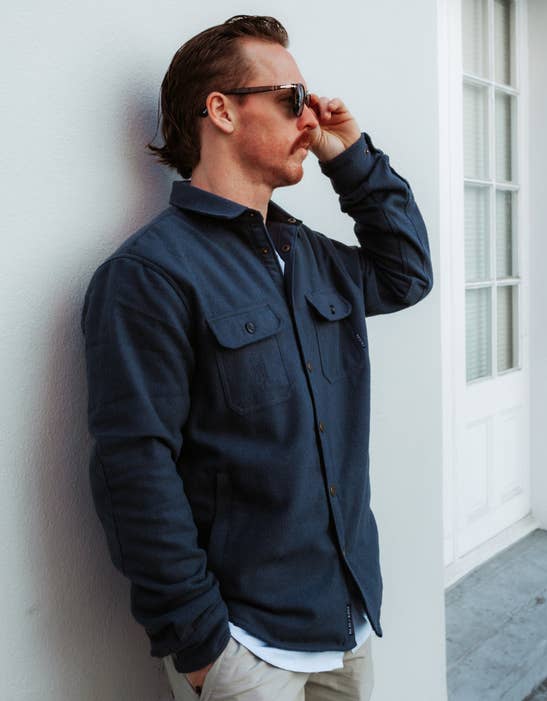 ROAD RUNNER - POPPY MID WEIGHT FLANNEL JACKET