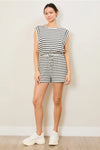 Striped Romper
