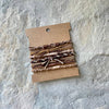 Boho Hair Ties | Black & Tan