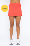 Curvy Essential Active Skort