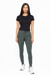 Mono B Slim Fit Paneled Joggers