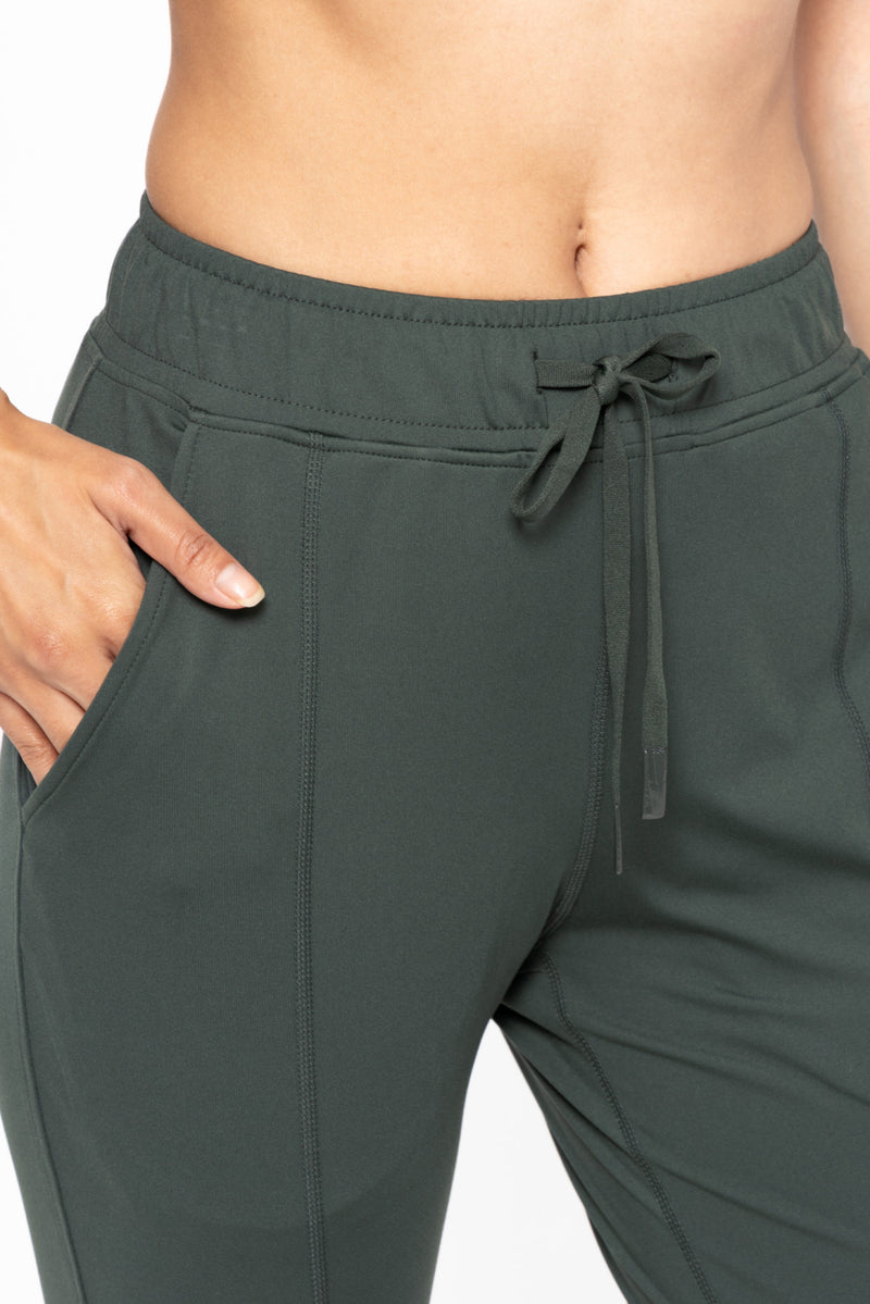Mono B Slim Fit Paneled Joggers