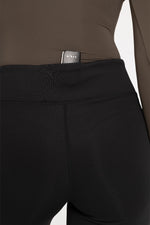 Jacquard Stripe Wide Leg Pant