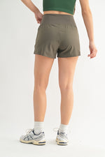 Crossover Waist Running Short