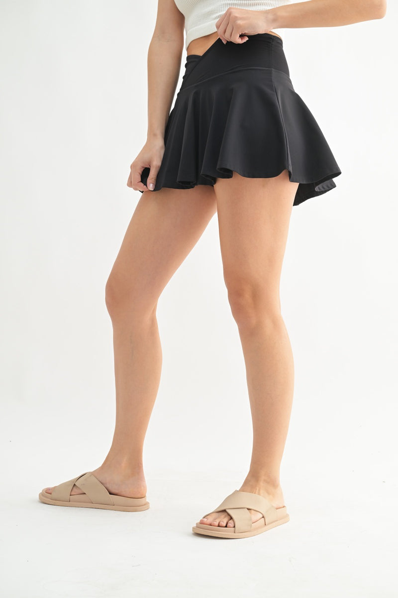 Crossover Circle Skort