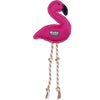 Happy - Canvas Dog Toy on Rope