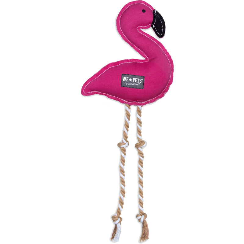 Happy - Canvas Dog Toy on Rope