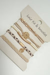 BOHO KNOT BRACELET HAIR TIES |  Black