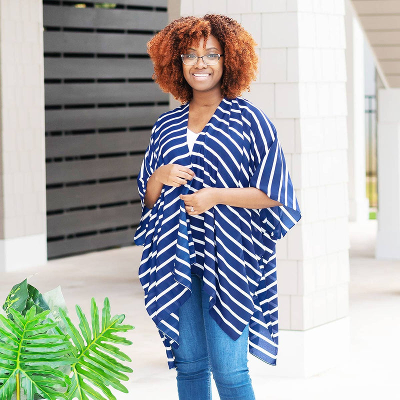 Navy Stripe Emma Top