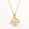 Medallion Necklace: SMALL (15"-17")
