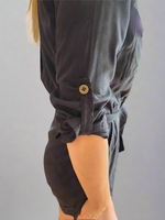 Sumati Romper - Murky Black