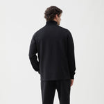 GOODS Bay Textured Tech Knit 1/4 Zip Mock