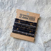 Boho Hair Ties | Black
