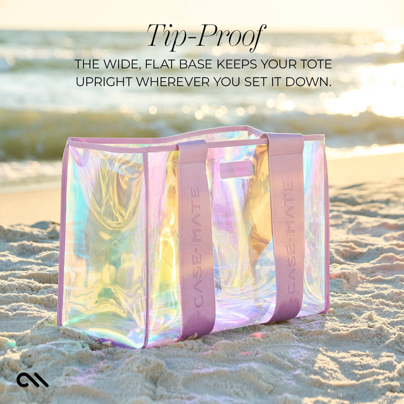 Case-Mate Soap Bubble Beach Tote Shoulder Bag - Iridescent