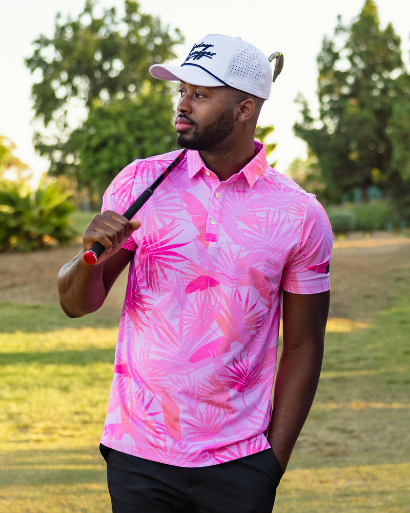 Sunday Swagger Blush Bomber Polo