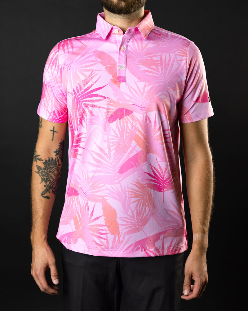 Sunday Swagger Blush Bomber Polo
