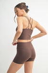 Venice Cloud Criss-Cross Sports Bra