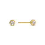 Heart Velvet Stud Gift Set: Silver