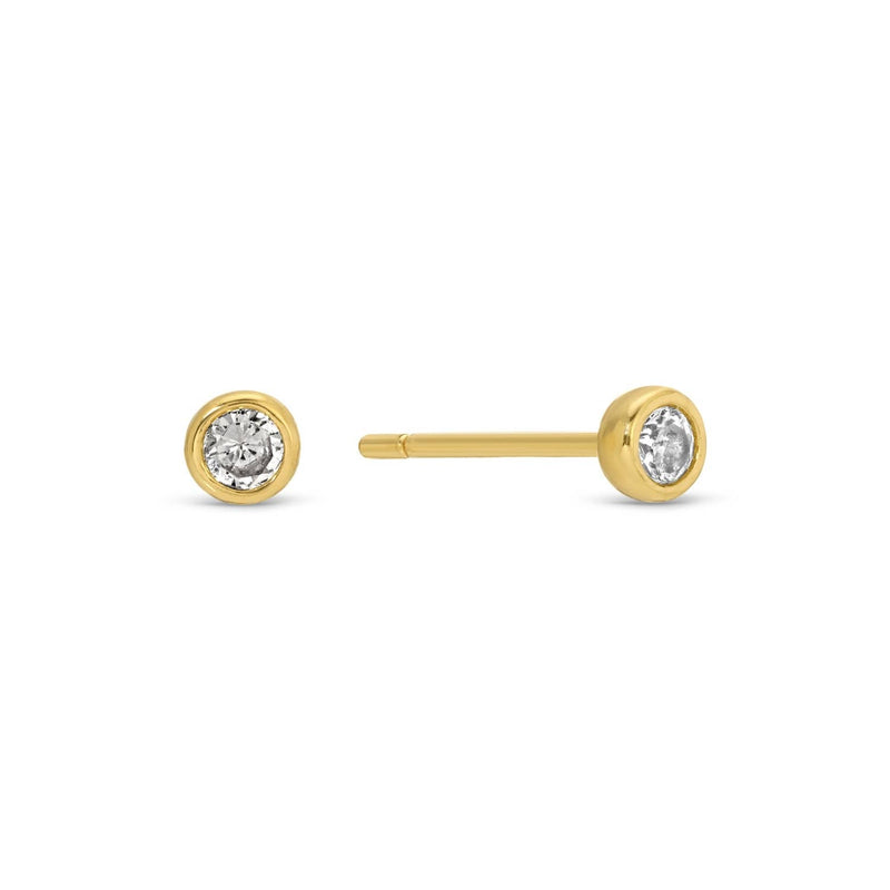 Heart Velvet Stud Gift Set: Silver