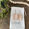 Real Leaf Earrings