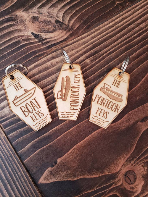 Wood Keychains