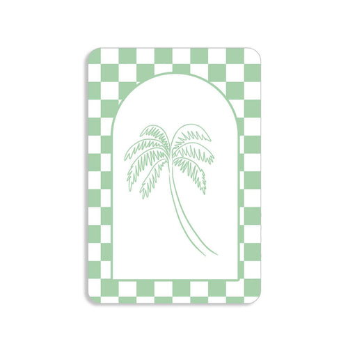 Palm Tree Keepsake Card