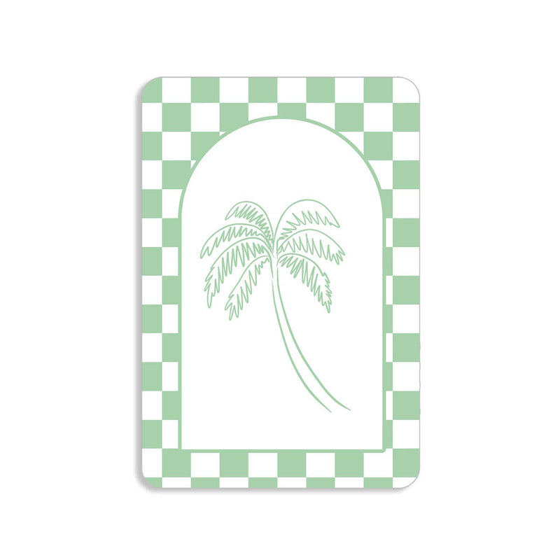 Palm Tree Keepsake Card