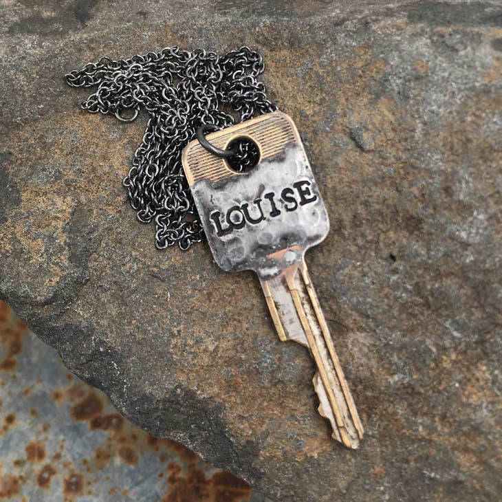 Recycled Key Necklace
