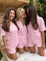 Pink Champagne - Short Pajama Set