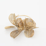 Island Bloom Hoops : Gold