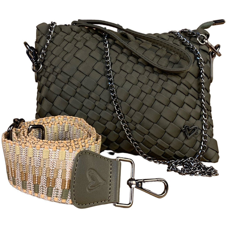 Charlotte Woven Cross Body Bag