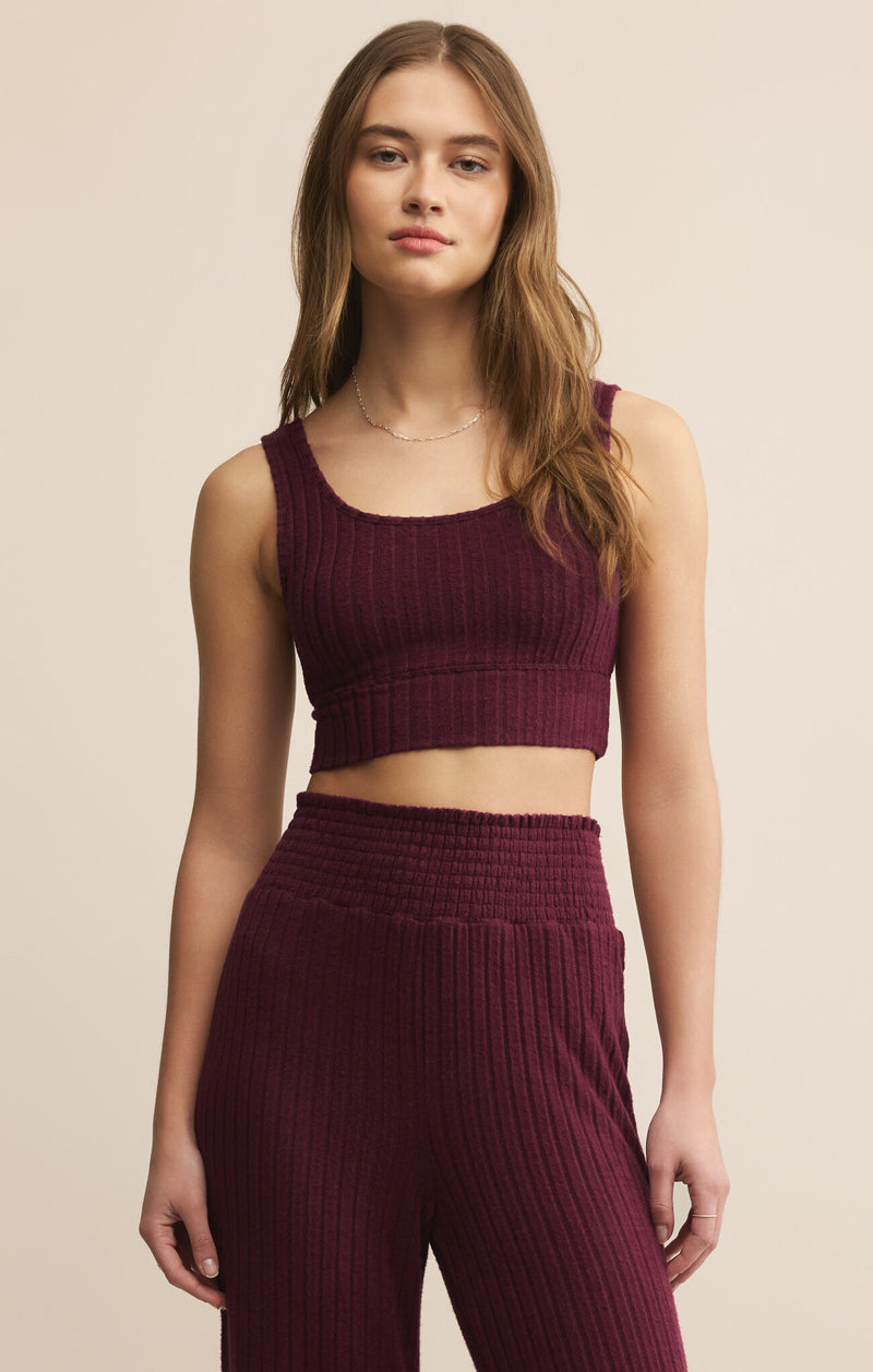 Z Supply Zoe Rib Tank Bra